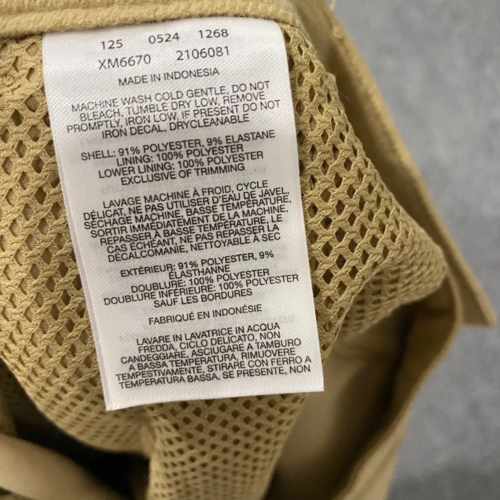 Columbia PFG Mens 32x30 Tan Khaki Performance Fishing Cargo Pants XM6670